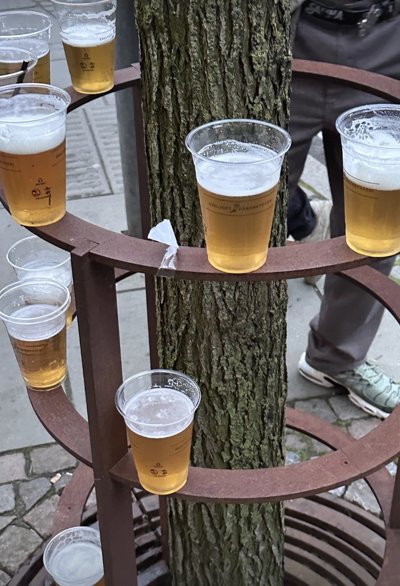 billede af øl til majmarked